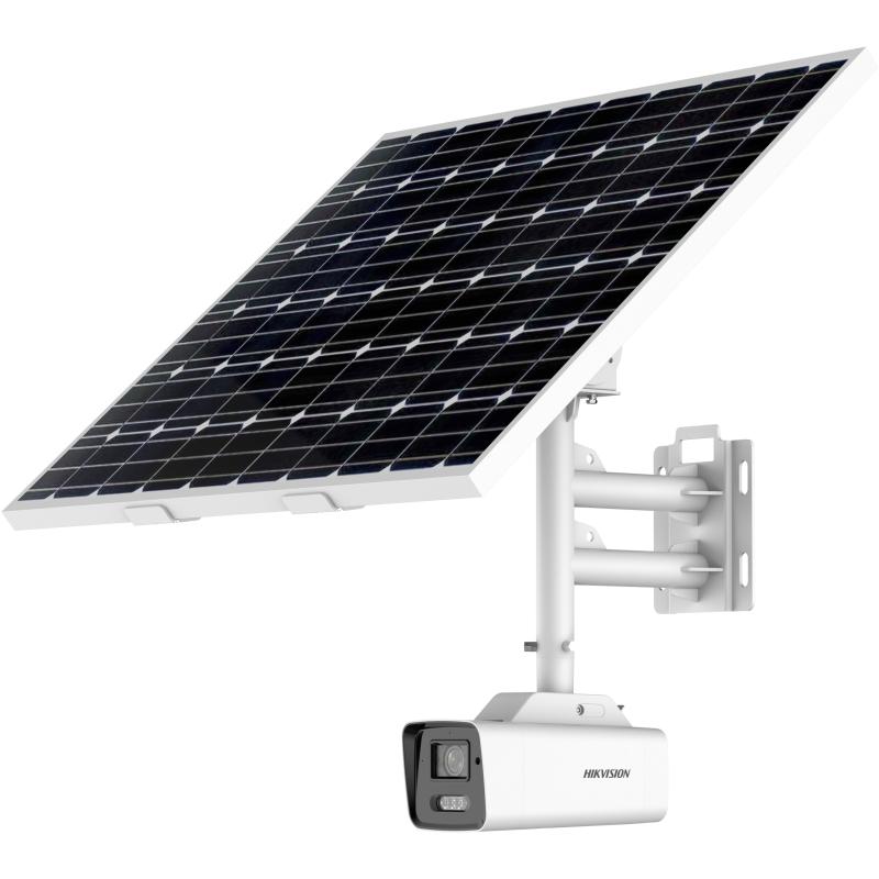 Outdoor Bullet Camera with Solar Panel