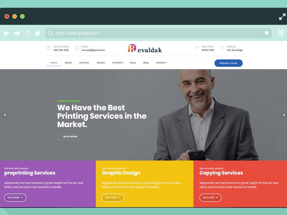 Corporate Business Example