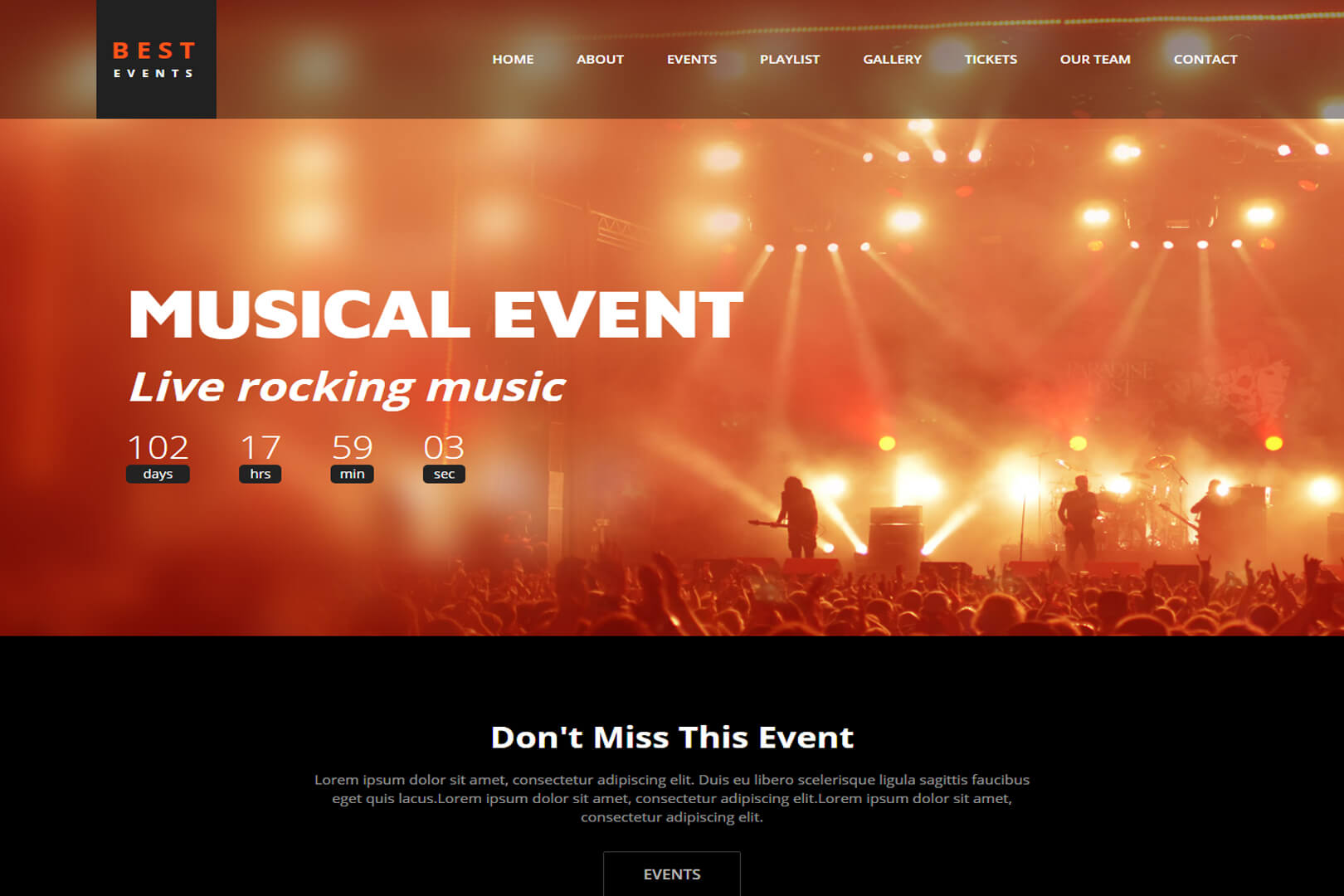 Event Management Example