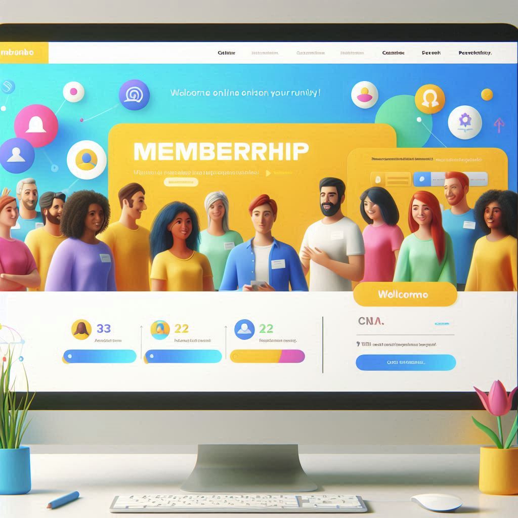 Membership Website Example